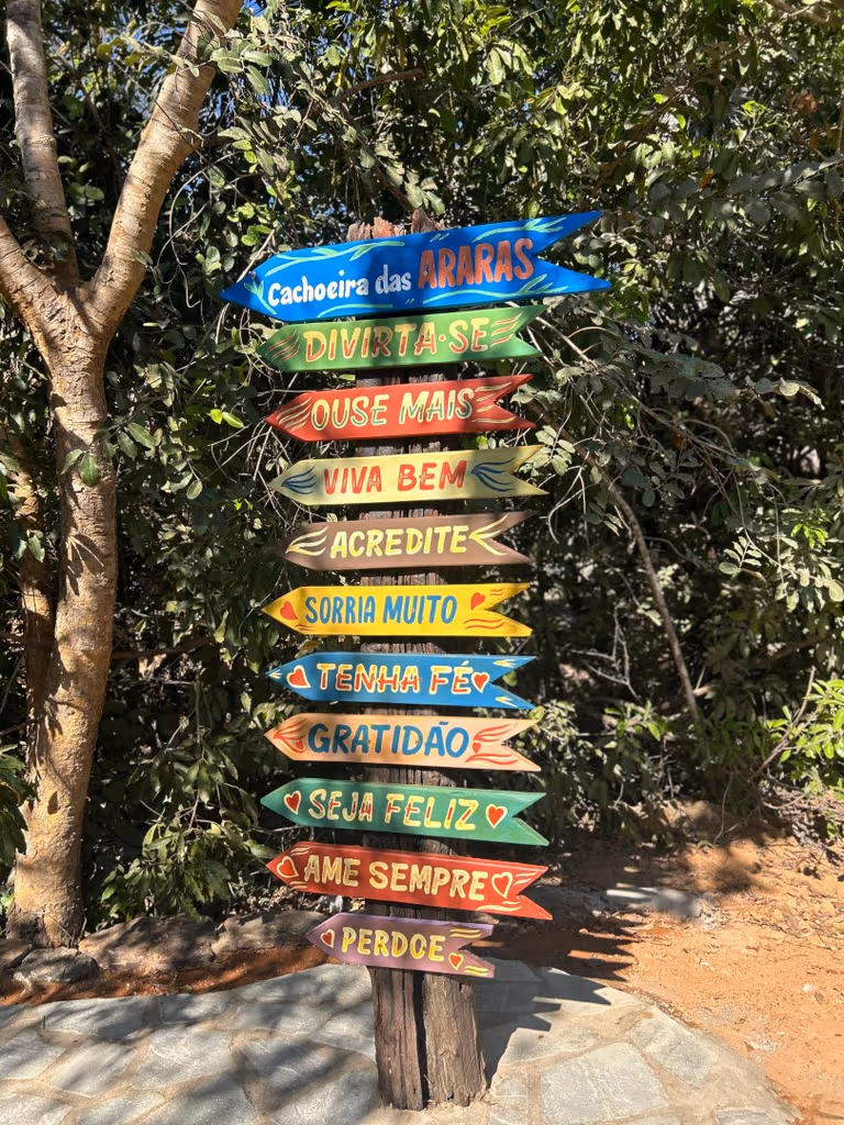 Foto da Cachoeira das Araras