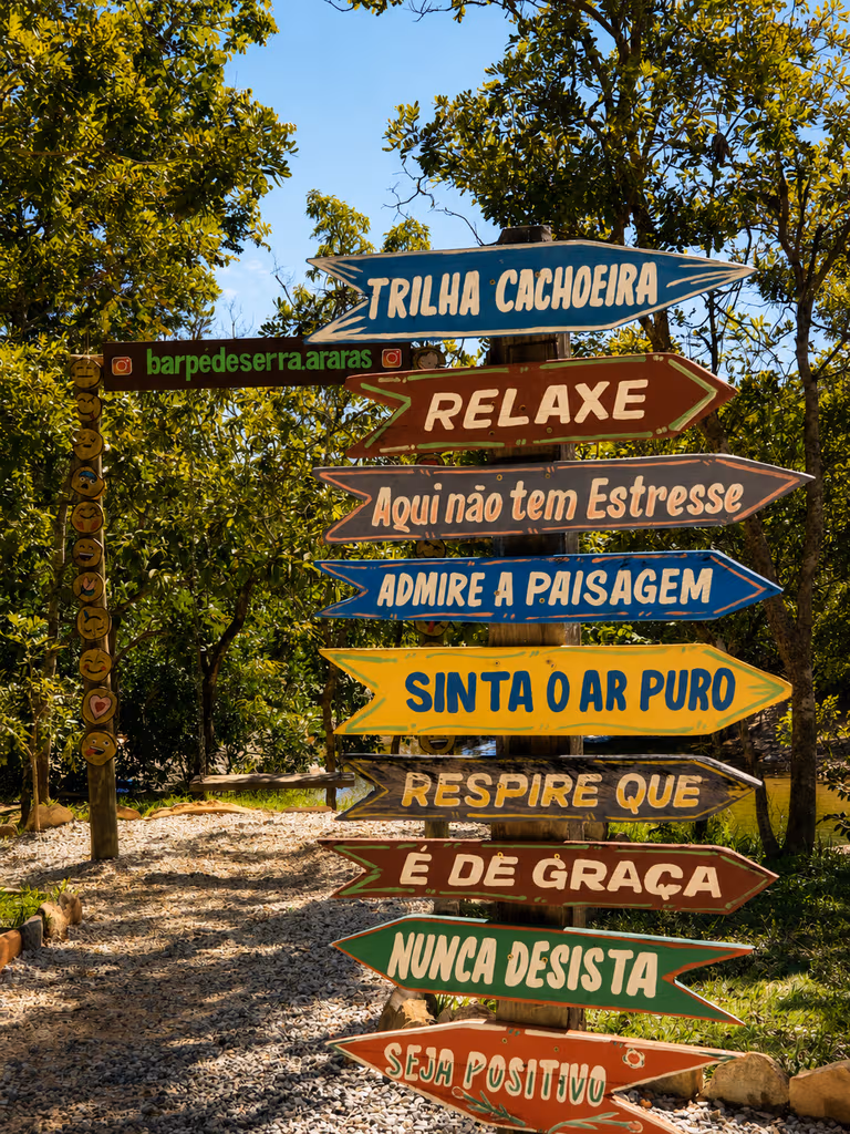 Foto da Cachoeira das Araras